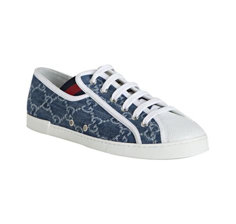 gucci damen schuhe|denim gucci sneakers.